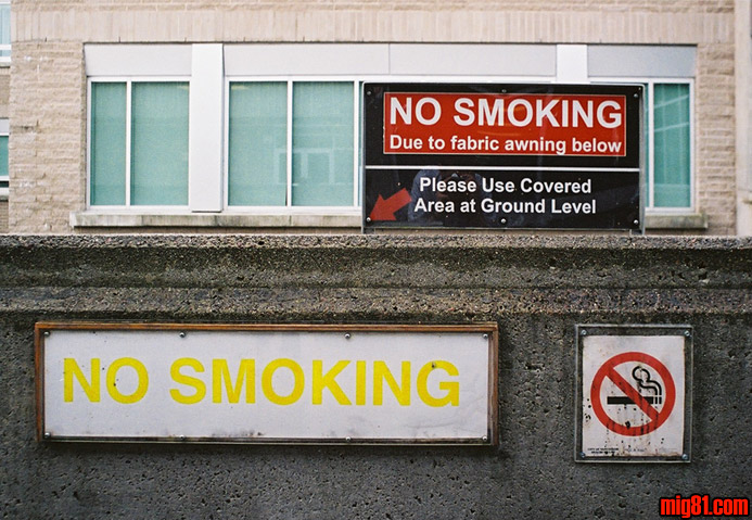 No Smoking